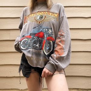 Vintage Harley Davidson Long Sleeve